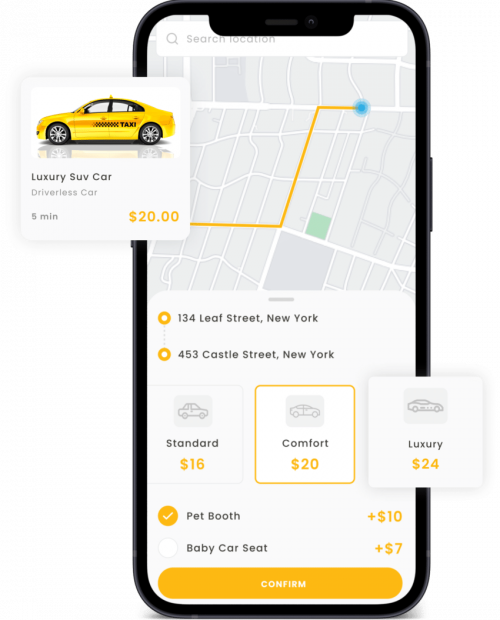 Taxioncall App